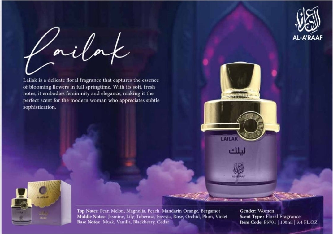 LAILAK BY AL-A'RAAF 100MLS