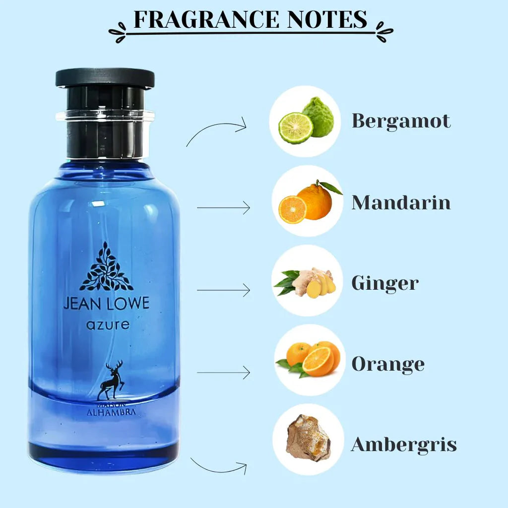 JEAN LOWE AZURE BY MAISON ALHAMBRA 100MLS