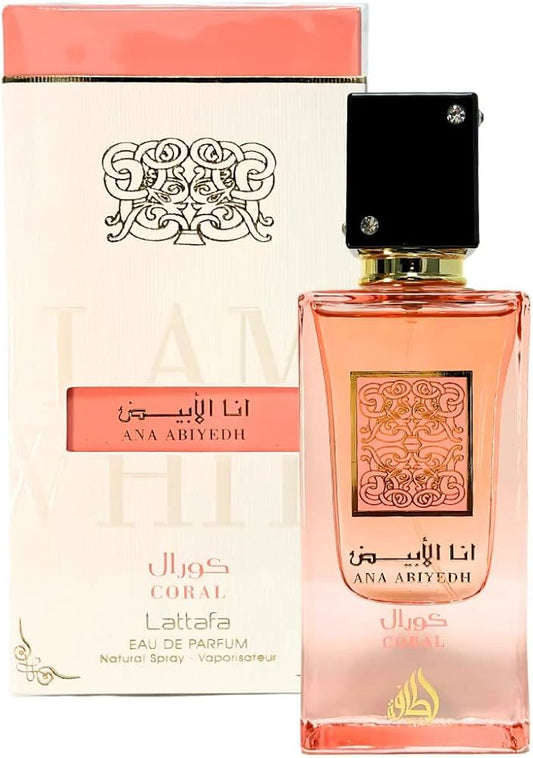 I AM WHITE ANA ABIYEDH CORAL BY LATTAFA 60MLS