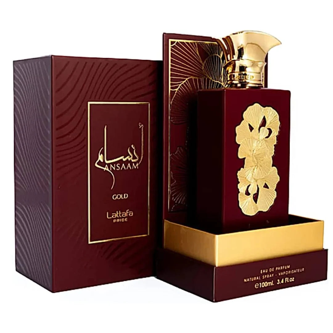 ANSAAM GOLD BY LATTAFA PRIDE 100MLS