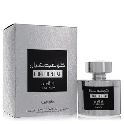 CONFIDENTIAL PLATINUM BY LATTAFA 100MLS
