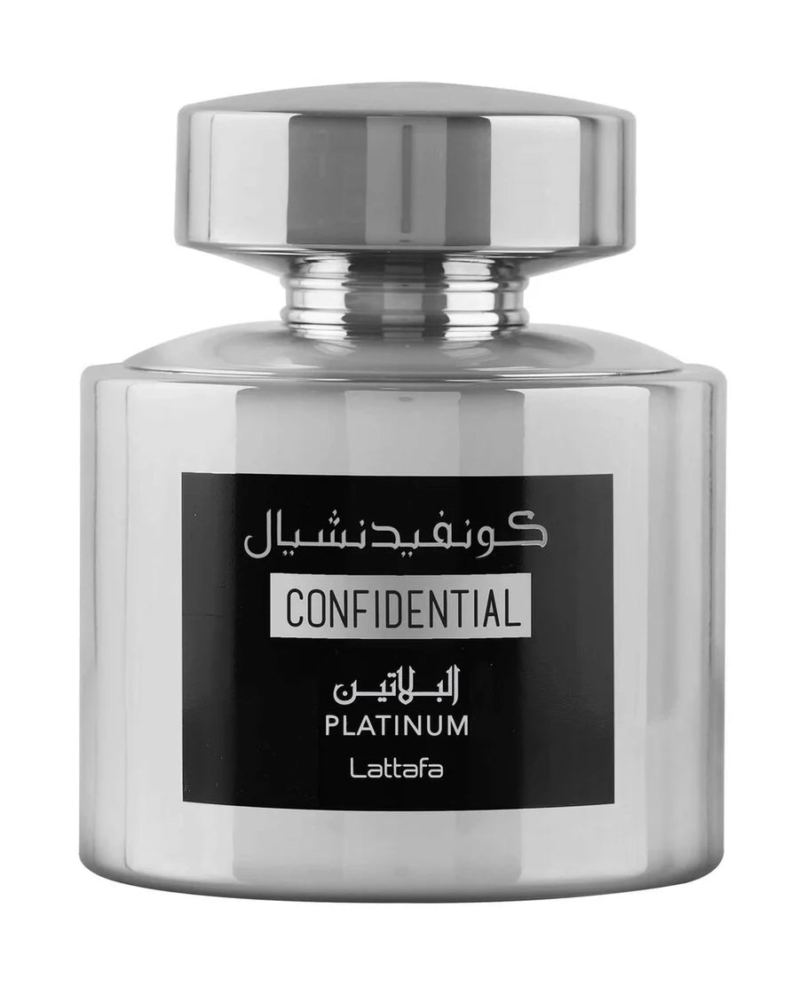 CONFIDENTIAL PLATINUM BY LATTAFA 100MLS