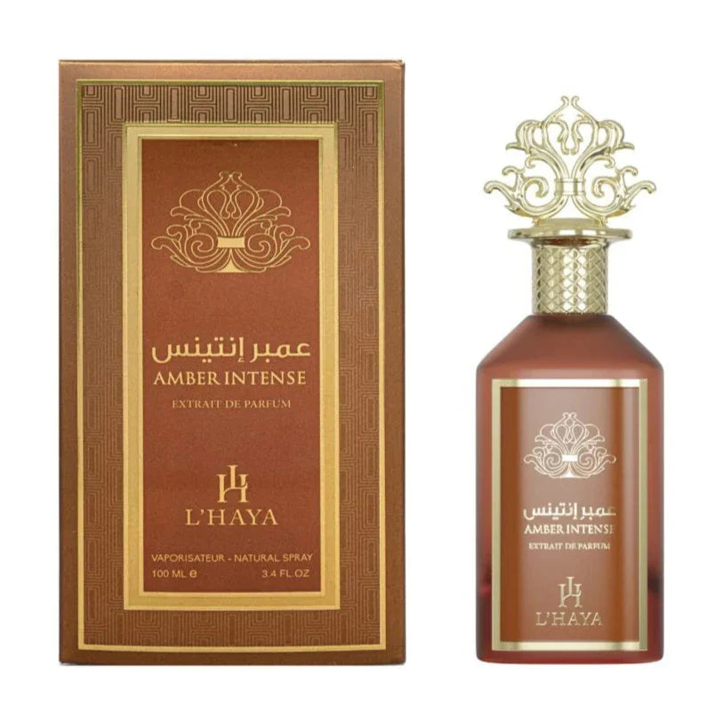 AMBER INTENSE EXTRAIT DE PARFUM BY L'HAYA 100MLS