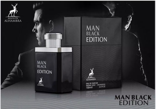 MAN BLACK EDITION BY MAISON ALHAMBRA 100MLS