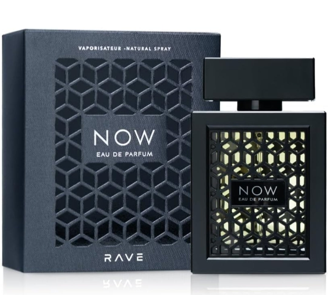 NOW BLACK BY RAVE