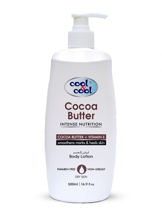 COCOA BUTTER BODY LOTION BY COOL&COOL 500MLS