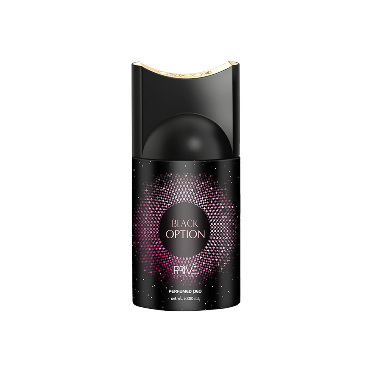 BLACK OPTION BODY SPRAY BY PRIVE 250MLS