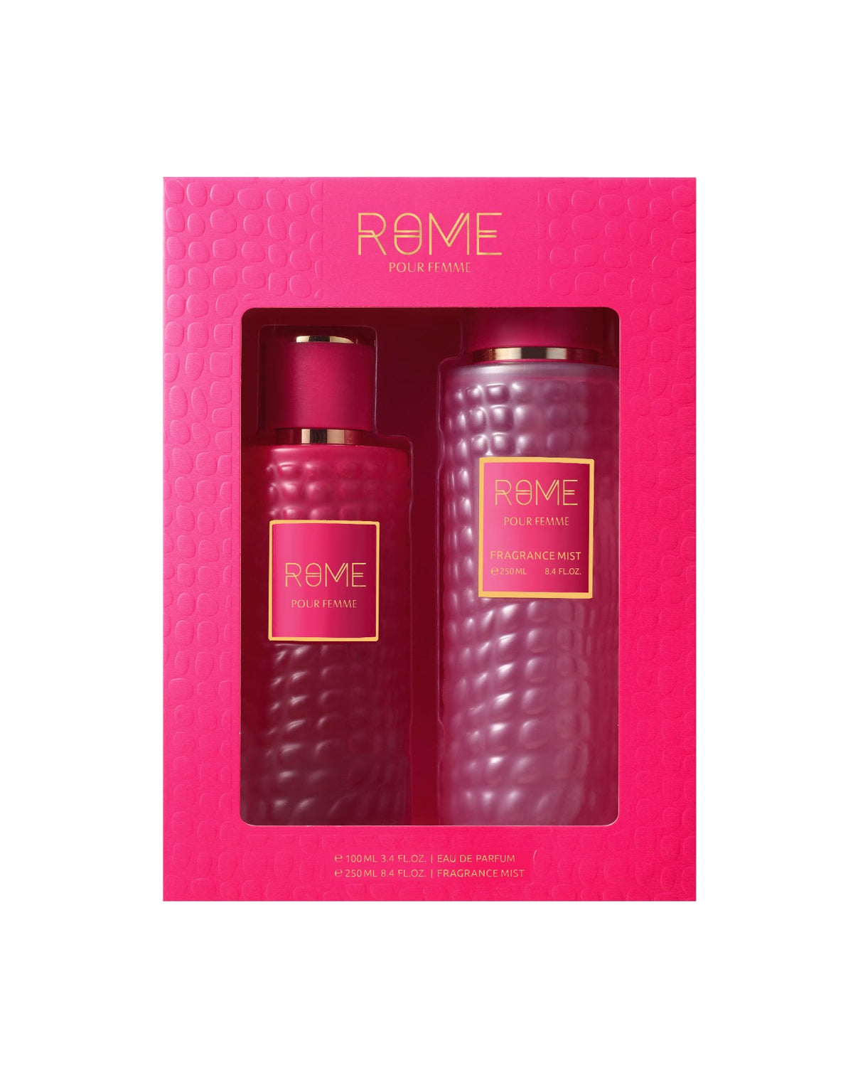 Mast Perfume By Bharara Rome Pour Femme Set 2pcs EDP3.4OZ+8.4OZ