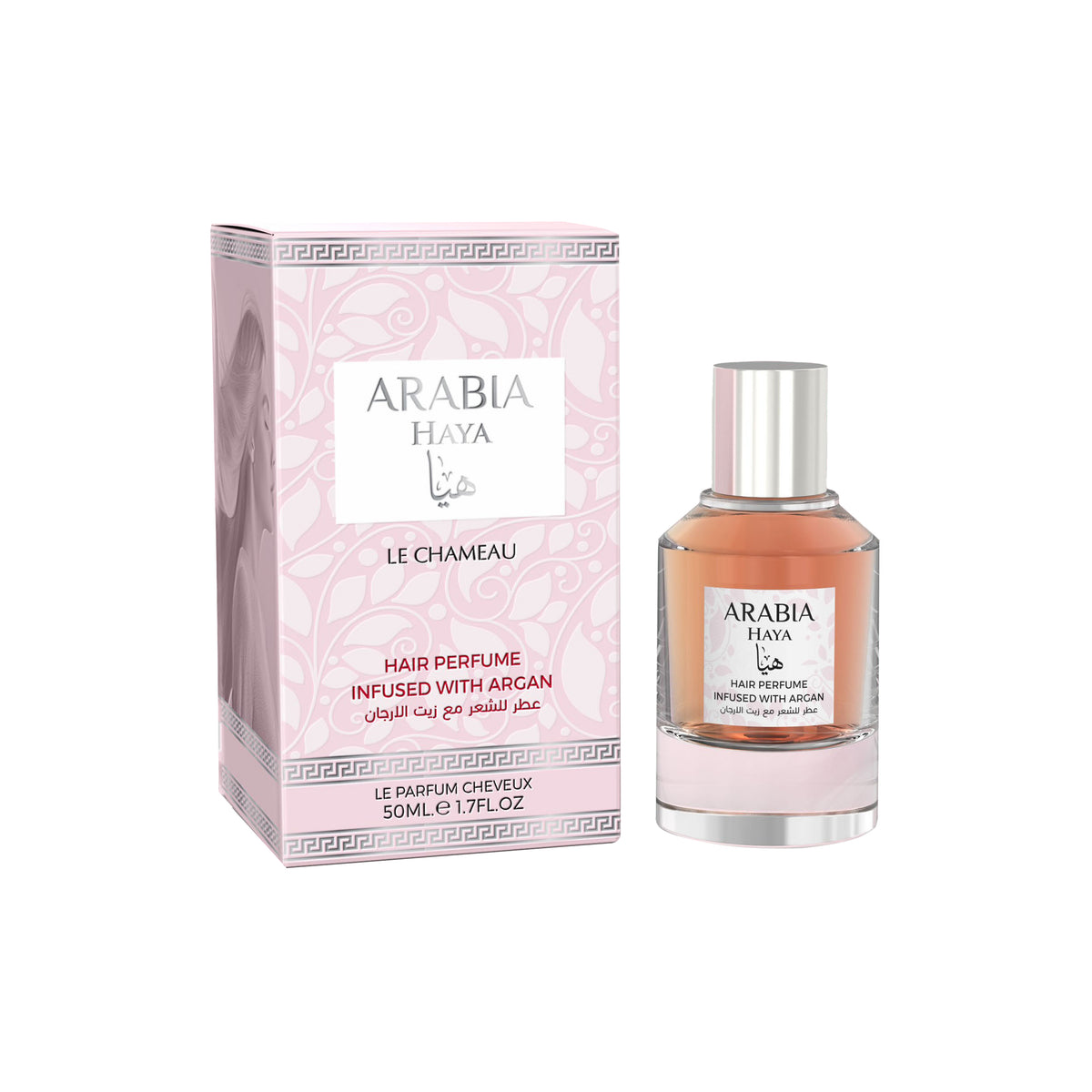 ARABIA HAYA HAIR PERFUME INFUSED WITH ARGAN OIL 50MLS BY LE CHAMEAU