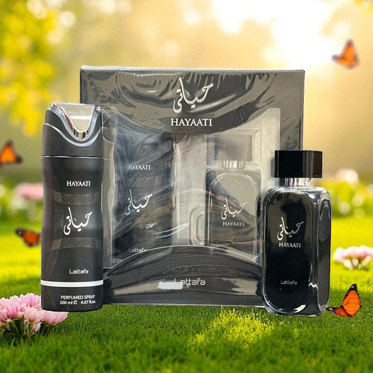 HAYAATI SET 2 PCS 100mls/200mls BY LATAFFA GIFT SET
