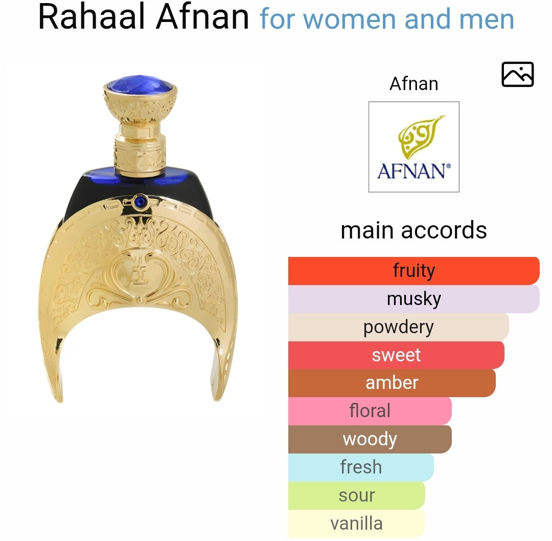 RAHAAL BY AFNAN 25MLS