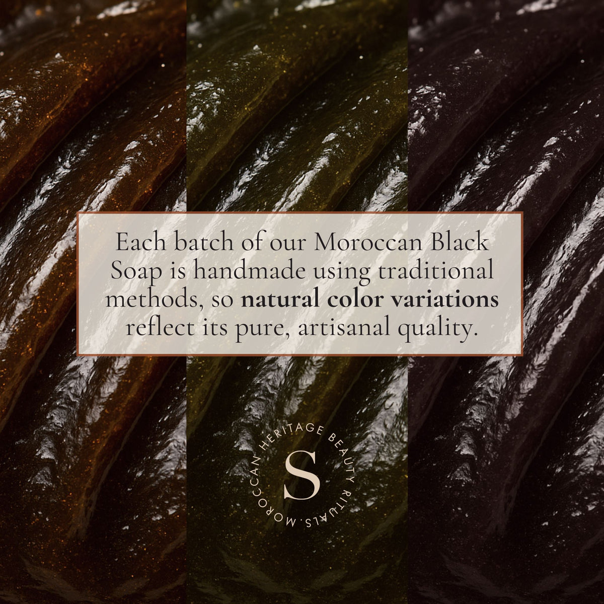 Authentic Moroccan Black Soap | Orange Blossom Scent 200g