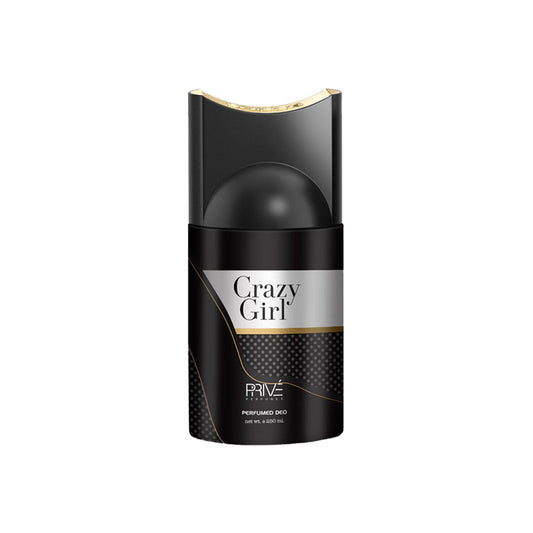 CRAZY GIRL BODY SPRAY BY PRIVE 250MLS