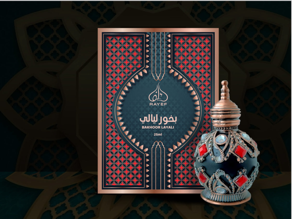 BAKHOOR LAYALI OIL CONCENTRATE 25MLS BY RAYEF