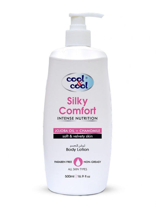 SILKY COMFORT BODY LOTION BY COOL&COOL 500MLS