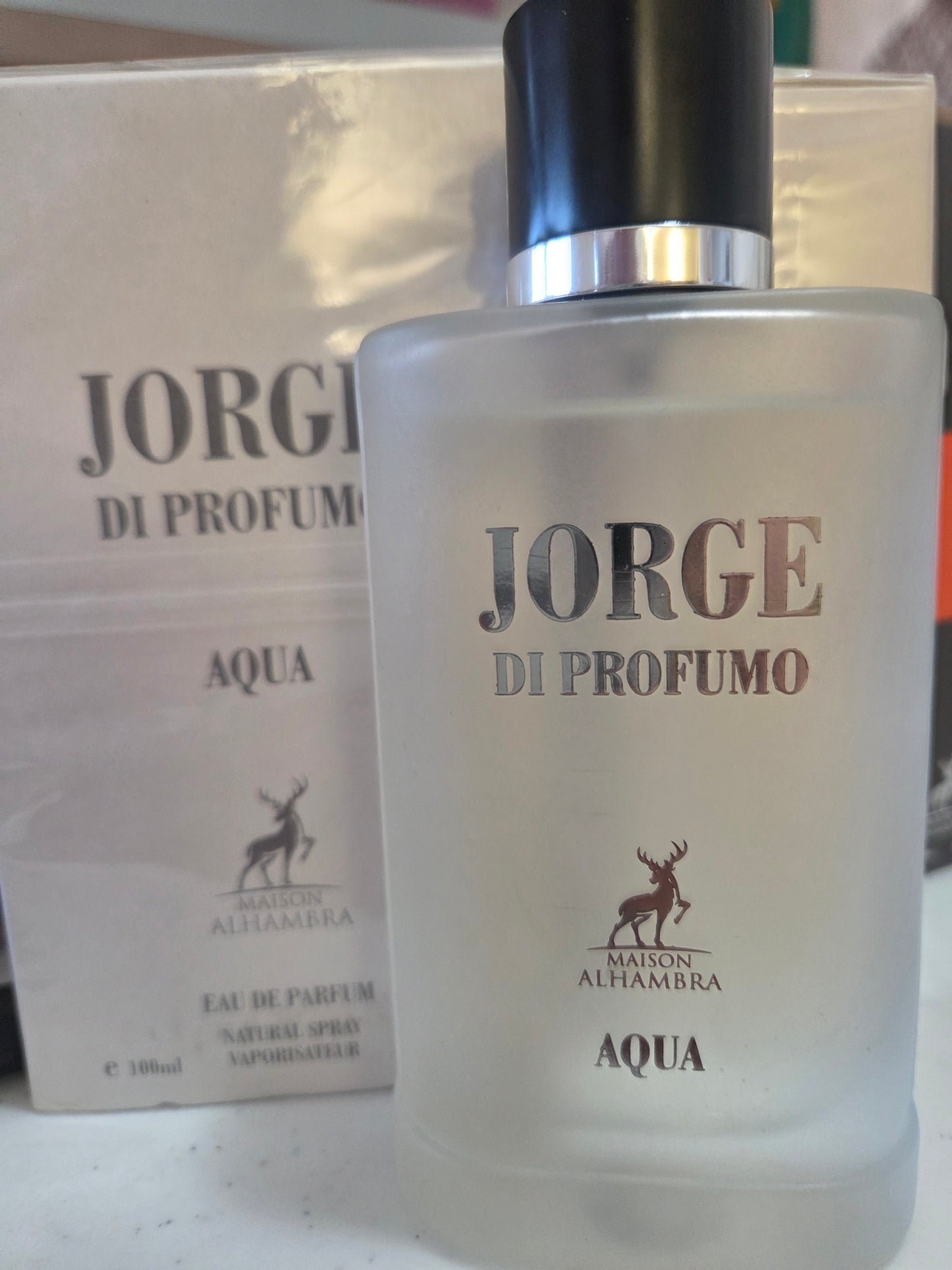 JORGE DI PROFUMO AQUA BY MAISON ALHAMBRA 100MLS