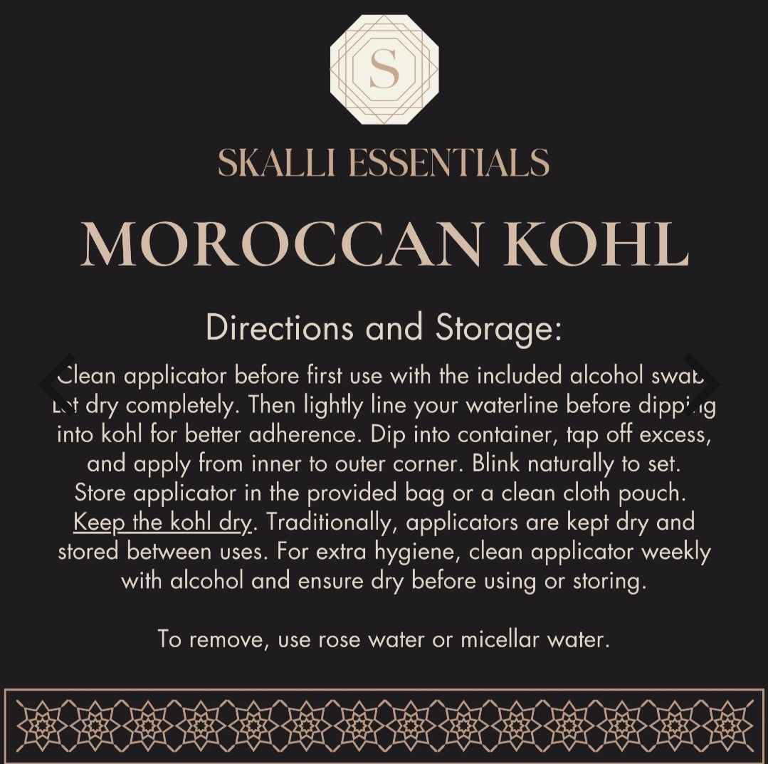 MOROCCAN KHOL BY SKALLI ESSENTIALS
