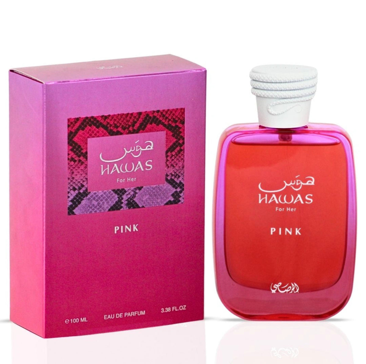 HAWAS FOR HER PINK BY RASASI 100MLS
