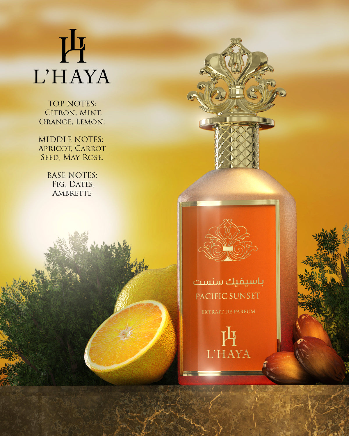 PACIFIC SUNSET EXTRAIT BY L'HAYA 100MLS
