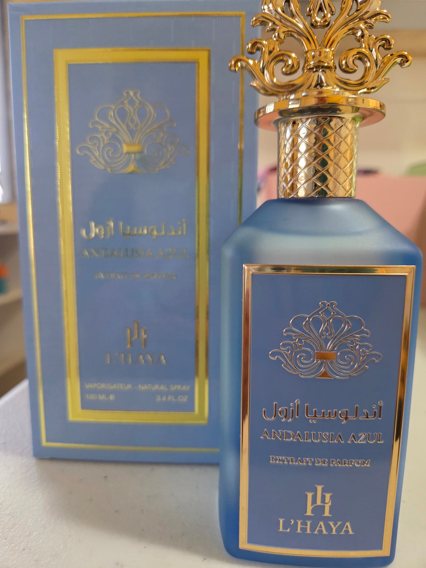 ANDALUSIA AZUL EXTRAIT BY L'HAYA 100MLS