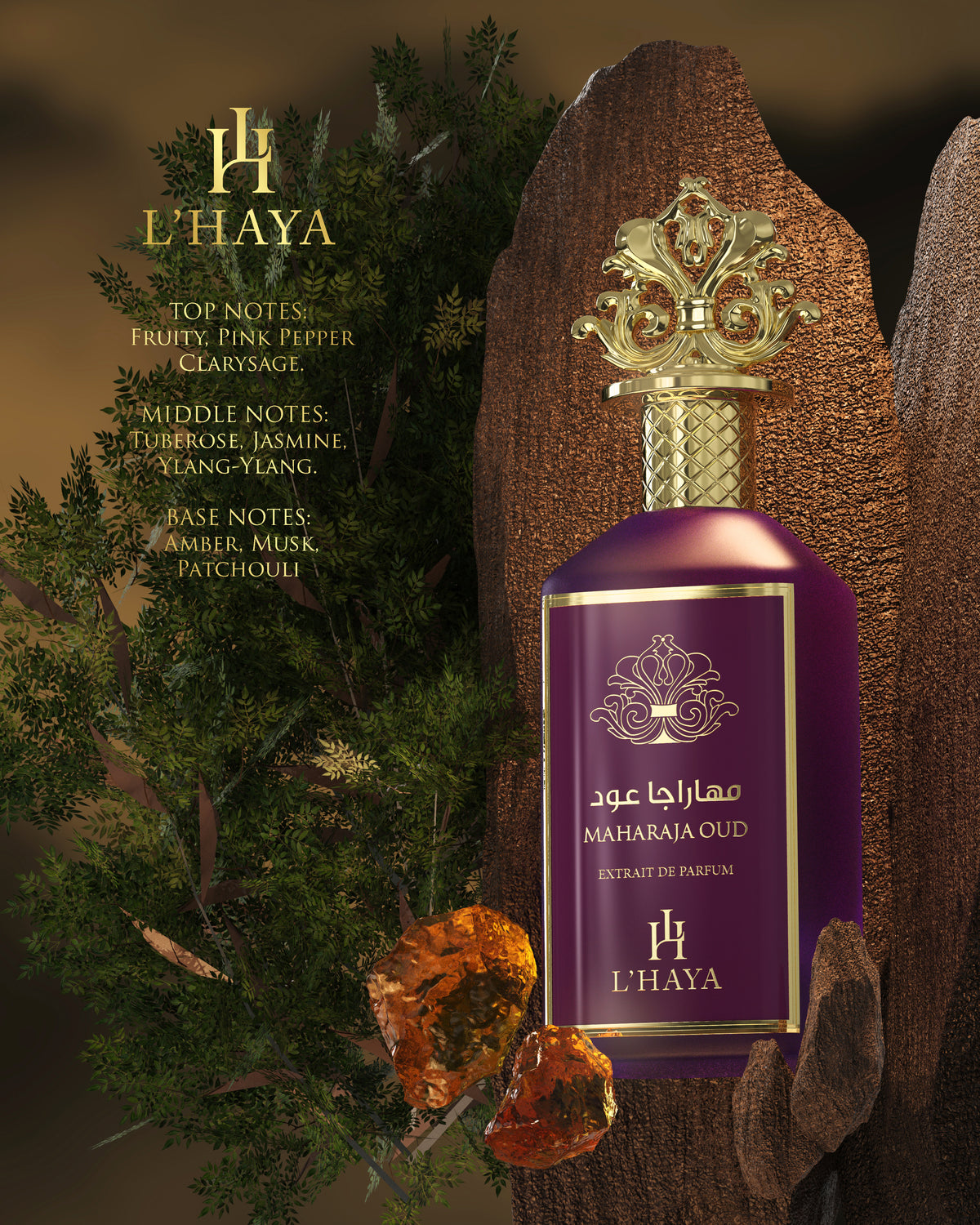 MAHARAJA OUD EXTRAIT BY L'HAYA