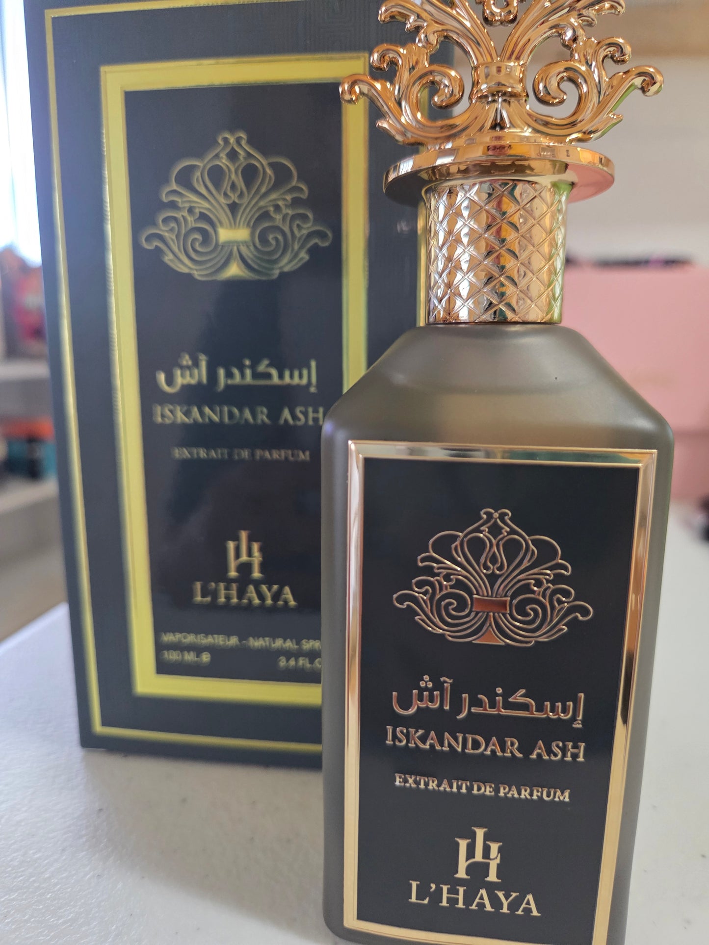 ISKANDAR ASH EXTRAIT BY L'HAYA 100MLS