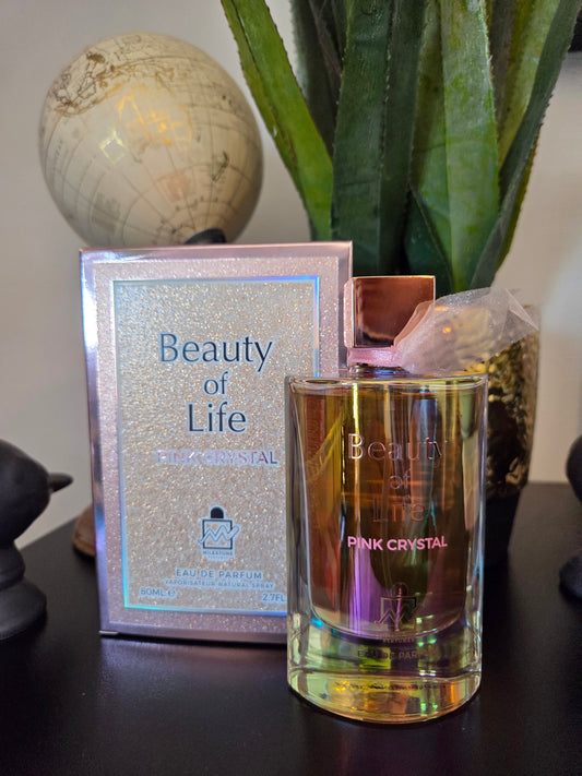 BEAUTY OF LIFE PINK CRYSTAL 80MLS