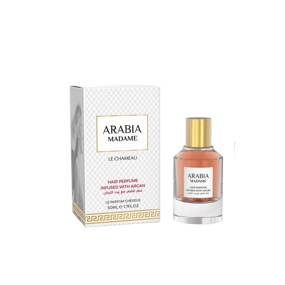ARABIA MADAME HAIR PERFUME INFUSED WITH ARGAN OIL 50 MLS BY LE CHAMEAU