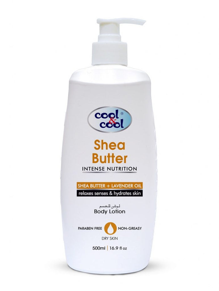 SHEA BUTTER BODY LOTION BY COOL&COOL 500MLS