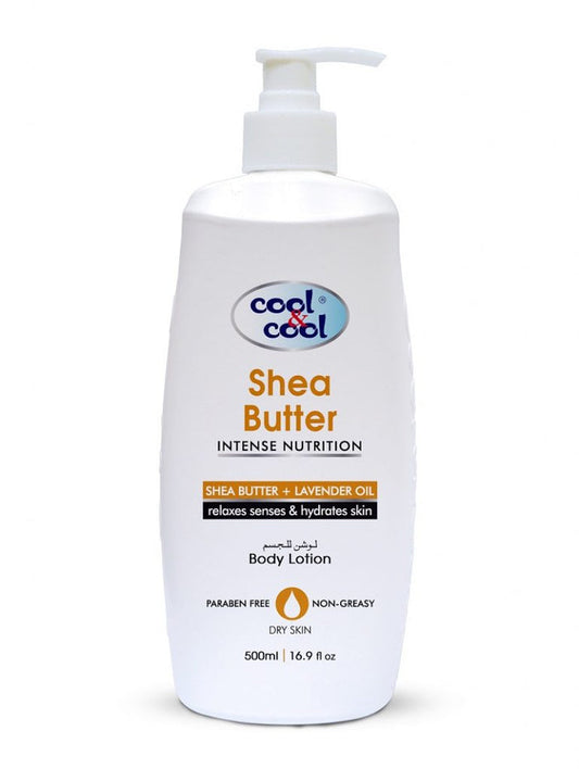 SHEA BUTTER BODY LOTION BY COOL&COOL 500MLS