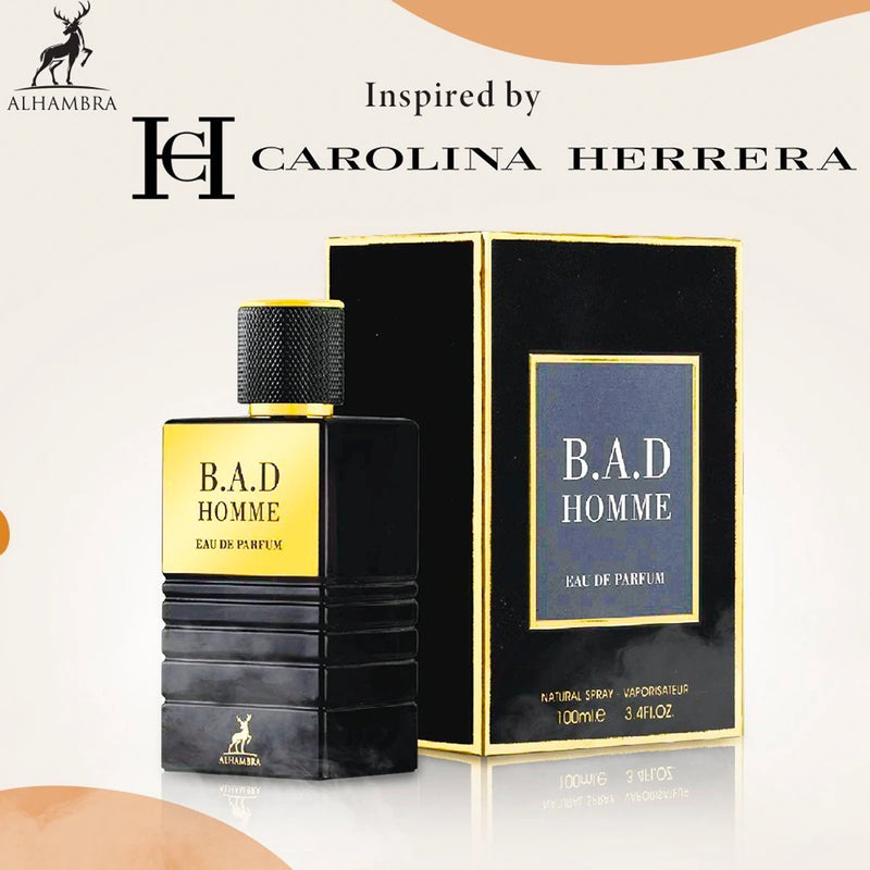 B.A.D HOMME BY MAISON ALHAMBRA 100MLS