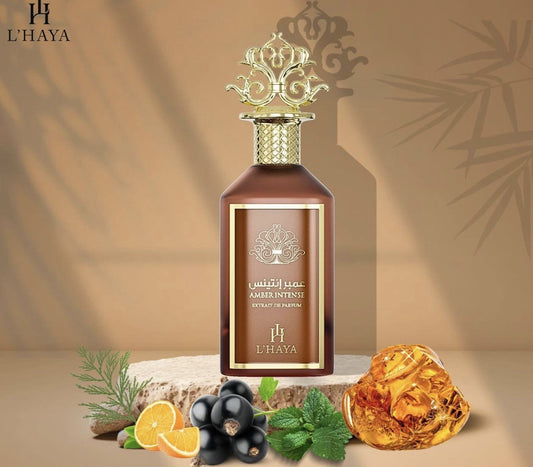 AMBER INTENSE EXTRAIT DE PARFUM BY L'HAYA 100MLS