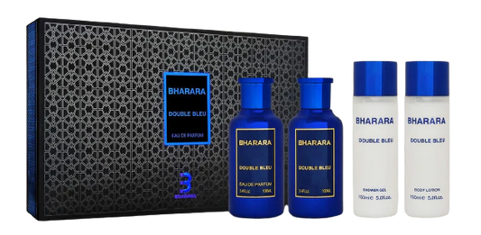 DOUBLE BLUE GIFT SET BY BHARARA 100MLS