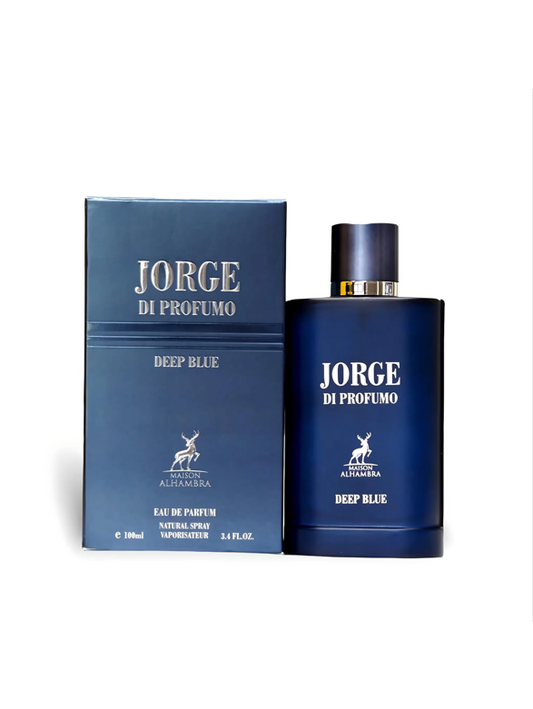 JORGE DI PROFUMO DEEP BLUE BY MAISON ALHAMBRA 100MLS