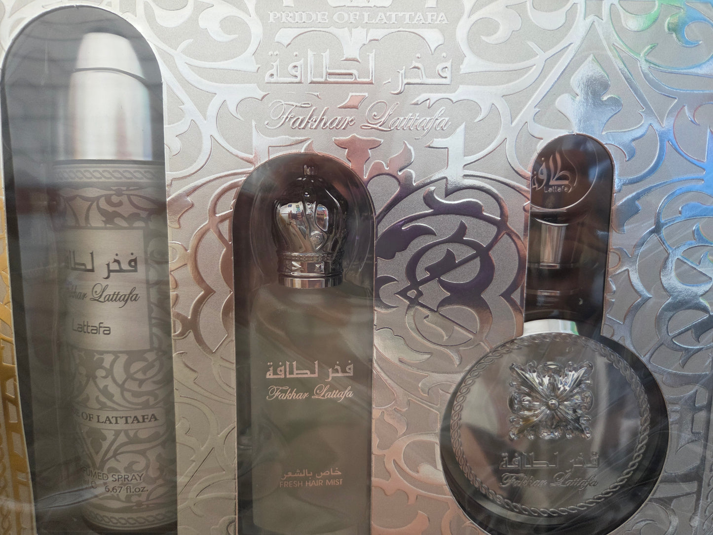 FAKHAR BLACK 3PIECE SET BY LATTAFA 100MLS