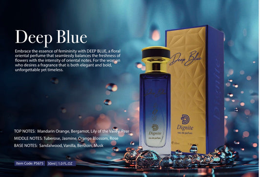 DEEP BLUE PERFUME 30ml BY DIGNITE