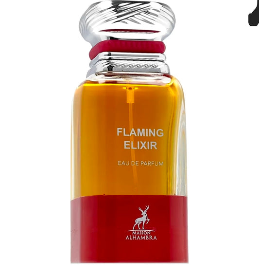 FLAMING ELIXIR BY MAISON ALHAMBRA 100MLS