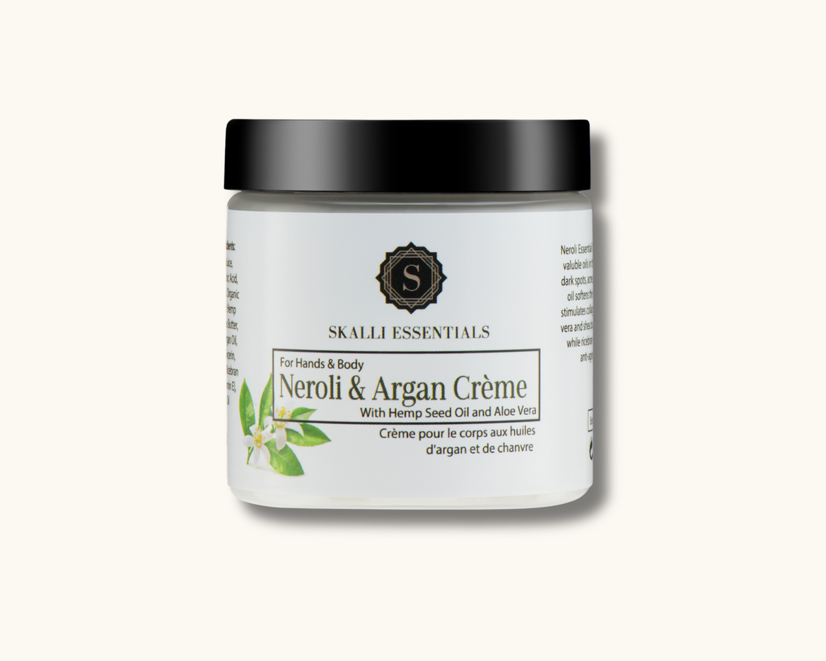 Skalli Essentials Neroli & Argan Crème for Hands & Body 4oz