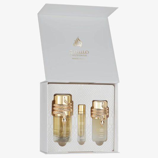 MUSAMAM WHITE INTENSE GIFT SET BY LATTAFA 100MLS