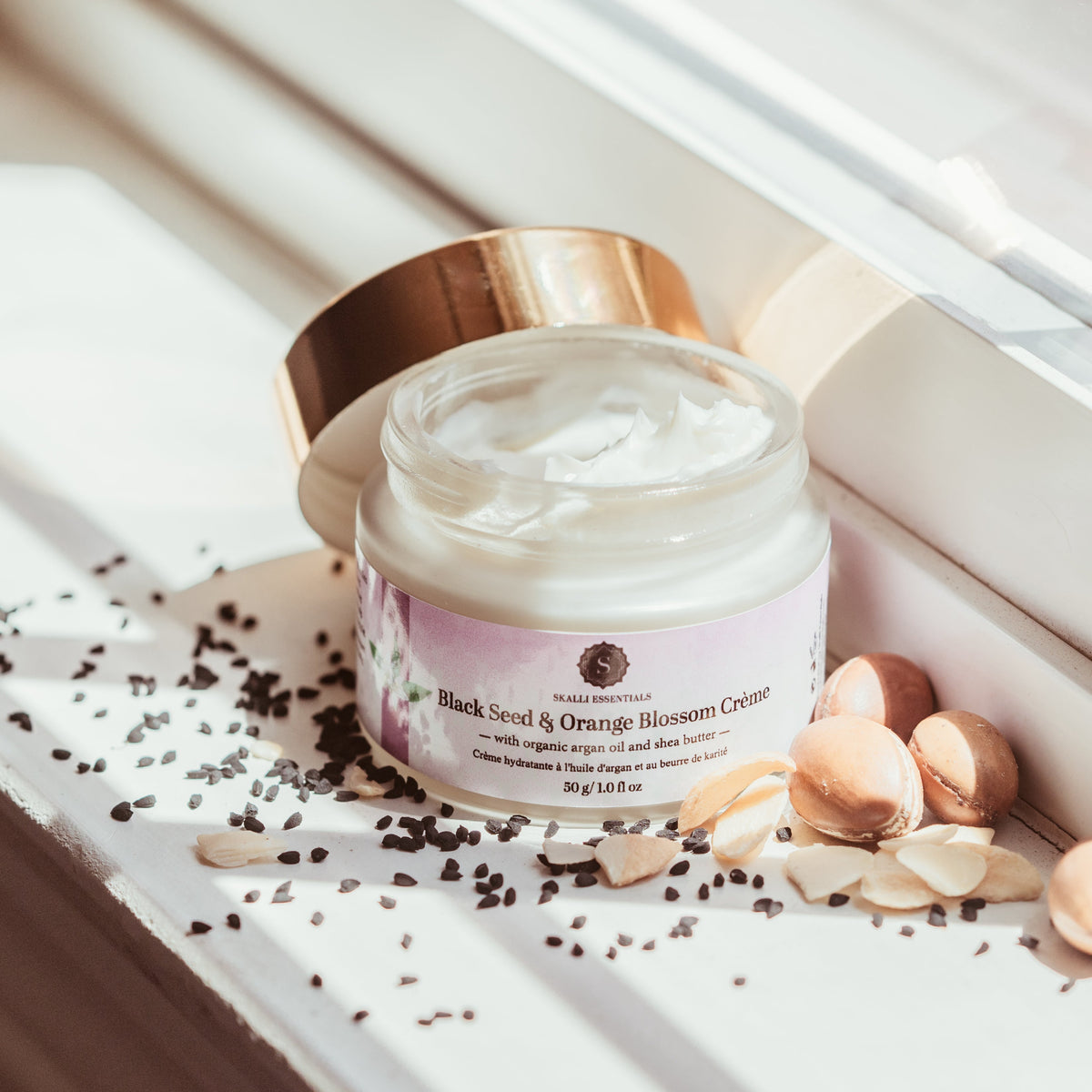 Skalli Essentials
Black Seed & Orange Blossom Facial Crème 50g