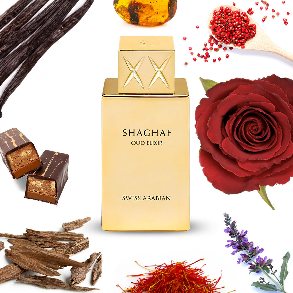 SHAGHAF OUD ELIXIR BY SWISS ARABIAN 75MLS