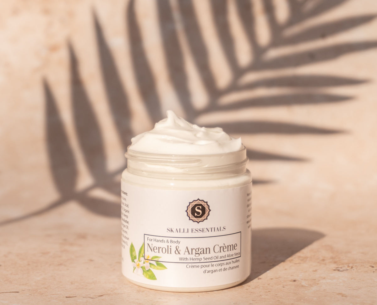Skalli Essentials Neroli & Argan Crème for Hands & Body 4oz