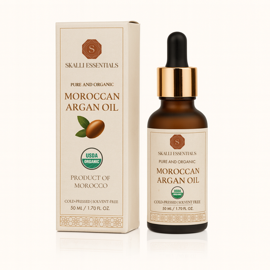 SKALLI ESSENTIALS MOROCCAN ARGAN OIL 50MLS