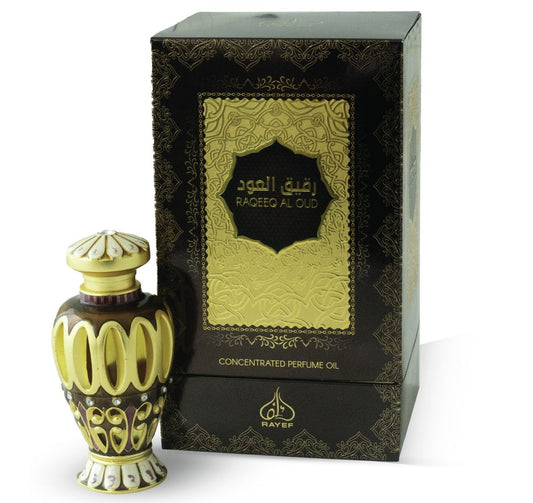 RAQUEEQ AL OUD CONCENTRATED OIL (HEAVY OUD SMELL) 18ML BY RAYEF