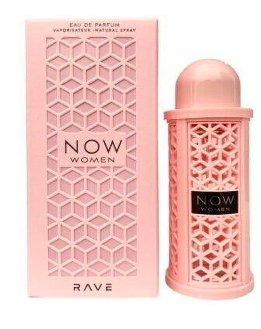 NOW WOMAN PINK BY RAVE 100MLS