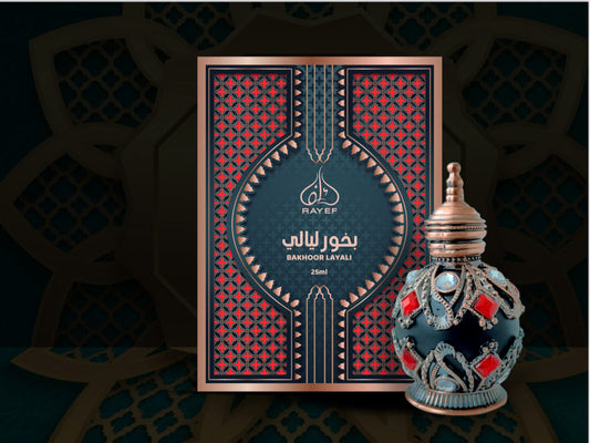 BAKHOOR LAYALI OIL CONCENTRATE 25MLS BY RAYEF