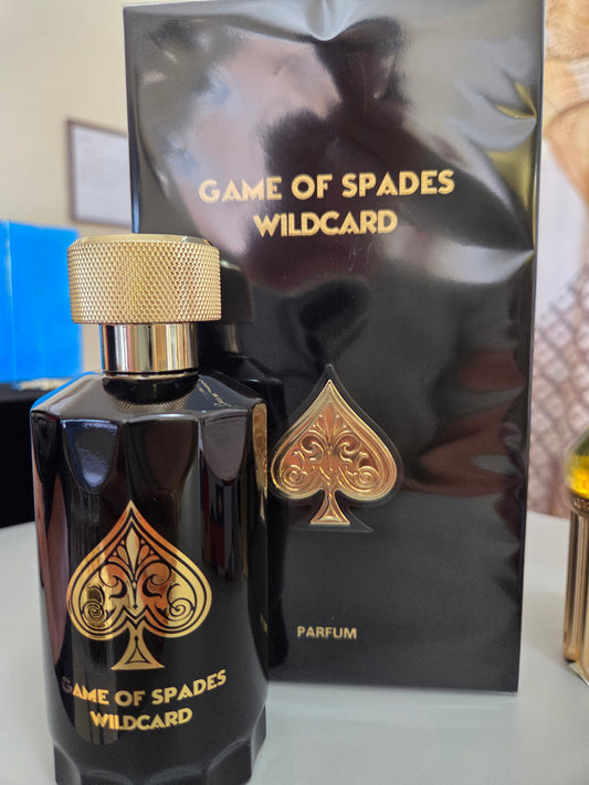 GAME OF SPADES WILD CARD PARFUM BY JO MILANO 100MLS
