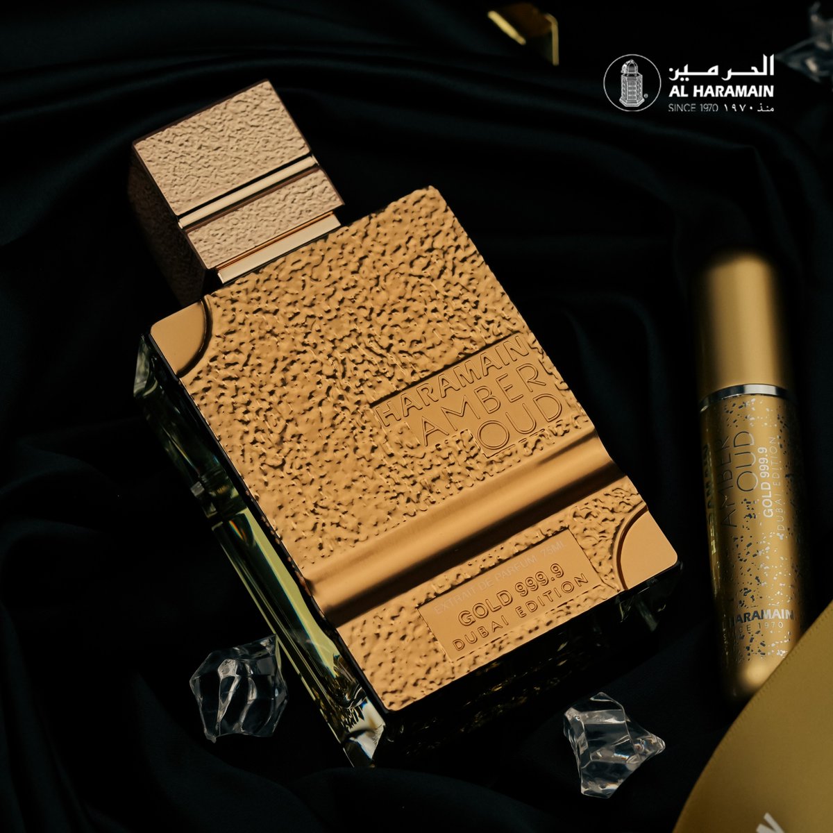 HARAMAIN AMBER OUD GOLD 999.9 DUBAI EDITION EDITION 100MLS