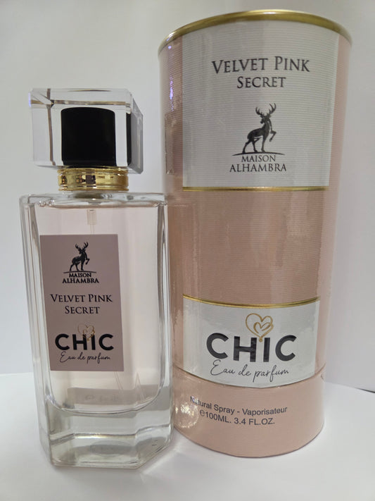 VELVET PINK SECRET MAISON ALHAMBRA 100MLS EAU DE PARFUM