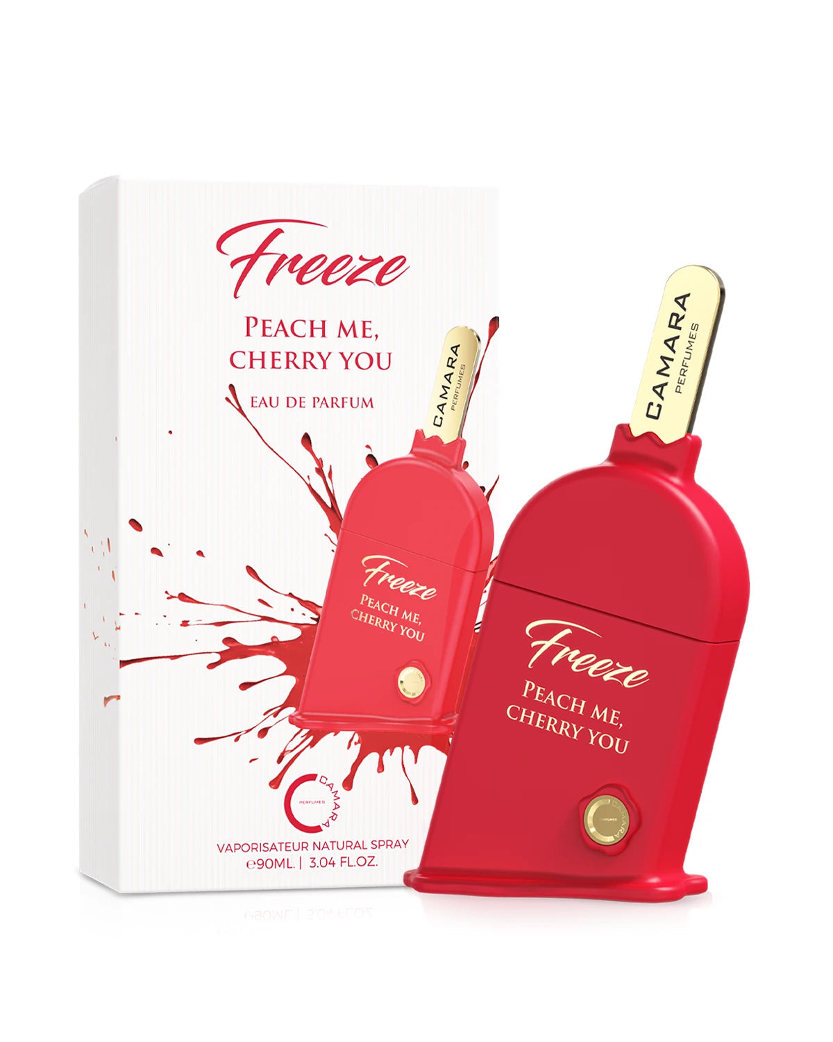 FREEZE PEACH ME, CHERRY YOU DREAM 90MLS BY CAMARA